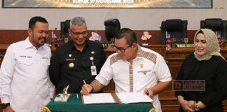 Teken APBD Kudus 2024, Masan: Fokus Pemilu dan Infrastruktur Teken APBD Kudus 2024, Masan: Fokus Pemilu dan Infrastruktur