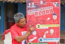 Seluruh Bintang Dua di Blora Kompak Pasang Rountag Bintang Dua Blora