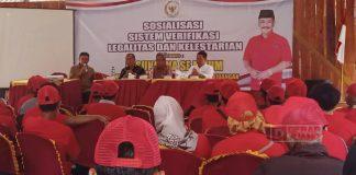 Jaga Kelestarian Hutan, Sunarna Gelar Sosialisasi SVLK