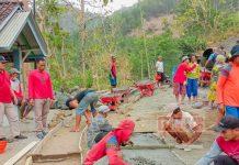 Joko Santoso Terjun Dukung Program Rabat Di Desa Pucung