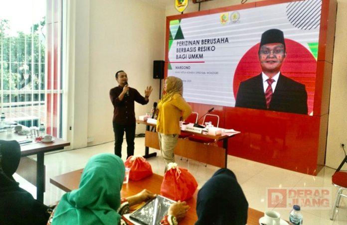 Margono Kawal Pelaku UMKM Wonogiri Peroleh NIB Margono Kawal Pelaku UMKM Wonogiri Peroleh NIB