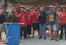Mas Yudhi Terjun Gotong Royong di Desa Salaman