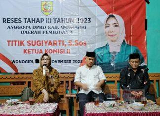 Masuki Reses, Titik Sugiyarti Perkuat Sinergitas Masuki Reses, Titik Sugiyarti Perkuat Sinergitas