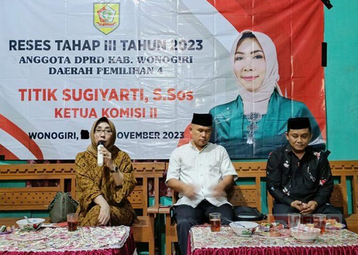 Masuki Reses, Titik Sugiyarti Perkuat Sinergitas Masuki Reses, Titik Sugiyarti Perkuat Sinergitas
