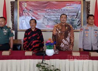 Mulyadi Hadiri Pembinaan Satlimnas se-Kecamatan Manyaran