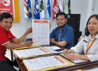 DPC Partai Banyumas Penuhi Undangan KPU Kabupaten untuk Pastikan Contoh Surat Suara Aman