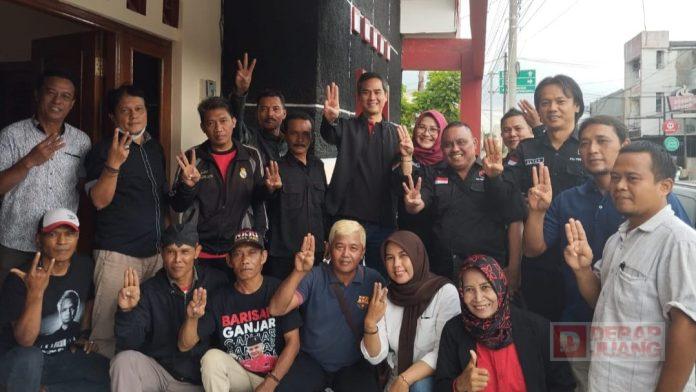 Pererat Silaturahmi, Adisatrya Temui Tim Pemenangan Banyumas Adisatrya