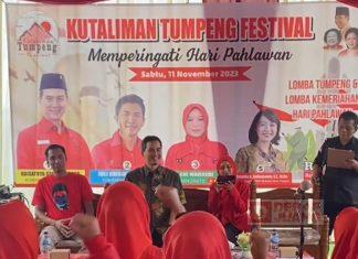 Peringati Hari Pahlawan, Eni Gelar Lomba Tumpeng di Kutaliman Eni