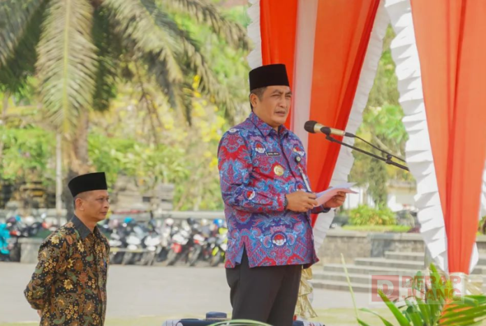 Bupati Magelang Pimpin Apel Akbar Persatuan Perangkat Desa Indonesia Kabupaten Magelang Bupati Magelang