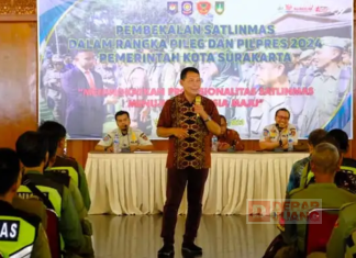 Garda Terdepan Pemilu 2024, Wakil Walikota Surakarta Minta Linmas Jaga Netralitas