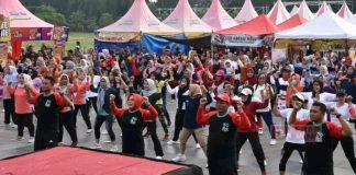 Bupati Grobogan Ikuti Senam Peringatan Hari Kesehatan Nasional