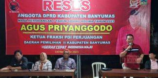 Serap Aspirasi Masyarakat, Agus Priyanggodo Gelar Reses di Sumbang Agus