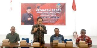 Serap Aspirasi Masyarakat, dr. Budhi Gelar Reses di Desa Rempoah dr. Budhi