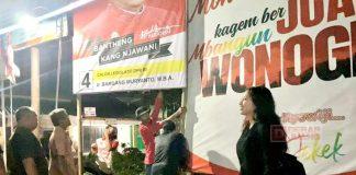 Siap Menang Spektakuler, Azalea Pasang APK di Kecamatan Selogiri