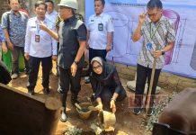 Sri Rejeki Kawal Pembangunan Sanitasi di Kerjo Lor