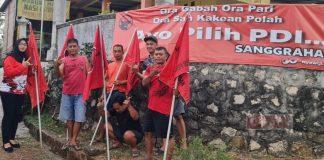 Sri Rejeki: Tokoh Masyarakat Pasang Bendera Banteng Sri Rejeki Sambut Inisiatif Tokoh Masyarakat Pasang Bendera Banteng