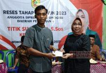 Titik Sugiyarti Perjuangkan Gelar Serap Aspirasi