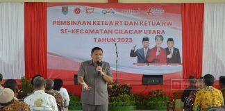 Di Cilacap Utara, Taufik Berikan Pesan Kepada Ketua RT Dan RW Di Cilacap Utara, Taufik Berikan Pesan Kepada Ketua RT Dan RW