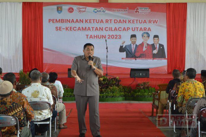 Di Cilacap Utara, Taufik Berikan Pesan Kepada Ketua RT Dan RW Di Cilacap Utara, Taufik Berikan Pesan Kepada Ketua RT Dan RW