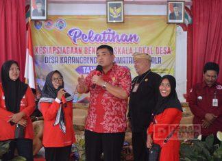 Berikan Arahan dalam Pelatihan Tanggap Bencana, Taufik: Jangan Panik