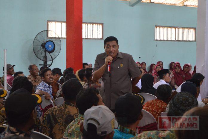 Taufik Ngobrol Santai Bareng Perangkat Desa Di Nusawungu