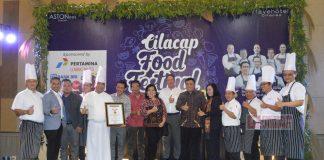 Cilacap Pecah Rekor Mendoan Terpanjang, Taufik: Promosikan Daerah