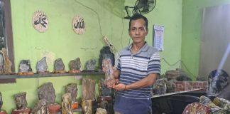 Indarto, Ciptakan Kemandirian Ekonomi di Dunia Batu Alam dan Fosil Kayu Indarto