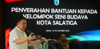 Dance Realisasikan Bantuan Bagi 29 Kelompok Seni dan Budaya Kota Salatiga