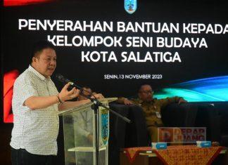 Dance Realisasikan Bantuan Bagi 29 Kelompok Seni dan Budaya Kota Salatiga