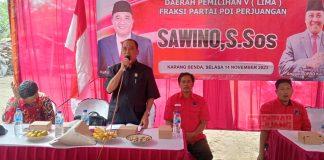 Gelar Reses, Sawino Sapa Warga Karang Benda Gelar Reses, Sawino Sapa Warga Karang Benda