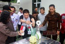 Dance Hadiri Pemusnahan Barang Bukti Kejahatan di JLS Dance Hadiri Pemusnahan Barang Bukti Kejahatan di JLS