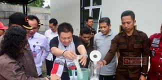 Dance Hadiri Pemusnahan Barang Bukti Kejahatan di JLS Dance Hadiri Pemusnahan Barang Bukti Kejahatan di JLS