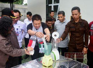 Dance Hadiri Pemusnahan Barang Bukti Kejahatan di JLS Dance Hadiri Pemusnahan Barang Bukti Kejahatan di JLS