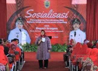 Bupati Yuni Gelar Sosialisasi Penurunan Stunting Bupati Yuni Gelar Sosialisasi Penurunan Stunting