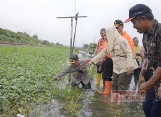 Gerak Cepat, Mbak Ita dan Jajarannya Tangani Banjir di Bangetayu Kulon