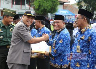 Hadir Dalam Puncak Peringatan HUT Korpri, Taufik Berharap Netralitas ASN