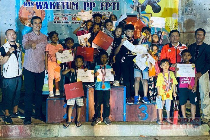 Wijayakusuma Climbing Competition 2023, Adisatrya Ciptakan Atlit Cabor Panjat Tebing go Internasional Adisatrya