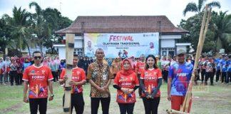 Ristawati membuka Festival Olahraga Tradisional Tahun 2023 Ristawati membuka Festival Olahraga Tradisional Tahun 2023
