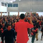 isnaeni-membakar-semangat-barisan-HOK-YA-di-gedung-Sasana-Adipura-Wonosobo