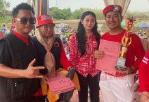 Sintia bersama pemenang