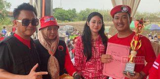 Heri Pasaribu Adakan Lomba Sicita Di Kecamatan Larangan Sintia bersama pemenang