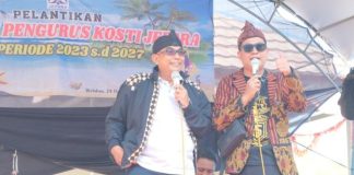 Andang Hadiri Pengukuhan Ketua Kosti Kabupaten Jepara Andang Hadiri Pengukuhan Ketua Kosti Kabupaten Jepara