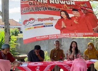 Azalea Hadiri Tasyakuran Pembangunan Jalan Usaha Tani Desa Jaten