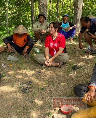 Azalea Turut Serta Gotong-Royong Kelompok Tani Angkasa Tirta