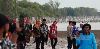 Bupati Demak Kembali Resmikan Destinasi Wisata Alam; Pantai Arnavat Surodadi