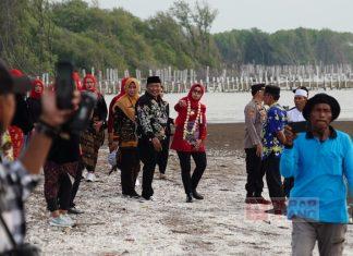 Bupati Demak Kembali Resmikan Destinasi Wisata Alam; Pantai Arnavat Surodadi