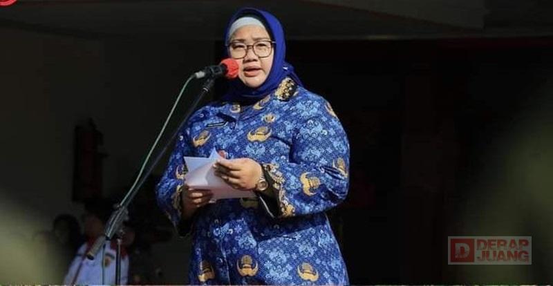 Bupati Yuni Pimpin Upacara Peringatan Hari Ibu Ke-95 dan Bela Negara Ke-75