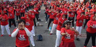 Senam Sicita Satukan Ratusan Perempuan untuk Ikut Menangkan Ganjar-Mahfud Senam Sicita