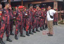 Korps Satgas Temanggung Sambut Hangat Hadirnya Ganjar Satgas Cakra Buana