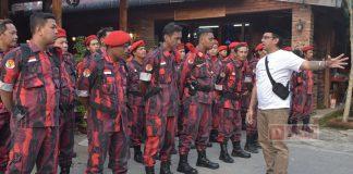 Korps Satgas Temanggung Sambut Hangat Hadirnya Ganjar Satgas Cakra Buana